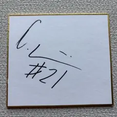 マートンサイン色紙 Tigers マートンサイン色紙 - メルカリ