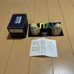 新品未使用　九谷焼　ふくろうのペア置物のサムネイル