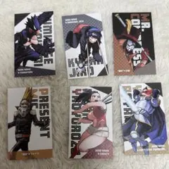 僕のヒーローアカデミア 名刺カードコレクション まとめ売り ジャンプフェスタ