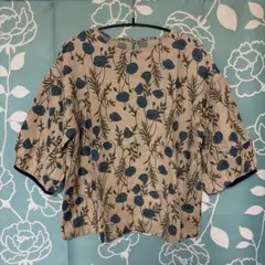 marble SUD 朝顔刺繍 半袖ブラウス - メルカリ