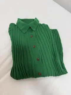 グリーンリブ編み　Spick&Span