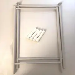 IKEA SPÄND スペンド デスク用脚 70mm延長脚付のサムネイル