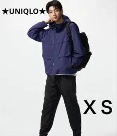 ★UNIQLO★ ウルトラストレッチアクティブジョガーパンツ　ブラックＸＳ