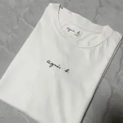 agnès b. ロゴ Tシャツ ホワイトのサムネイル
