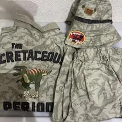 BREEZE 福井県立恐竜博物館コラボ　サファリセットアップ &ハットセット