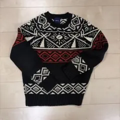 GapKids ノルディック柄セーター M (8)