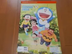 ★新古品 ドラえもんカレンダー2026-DORAEMON/藤子Ｆ不二雄/のび太