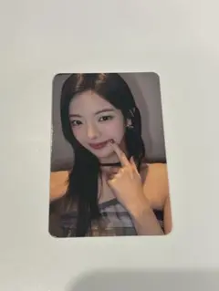 ITZY リア whoop 会場特典トレカ