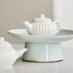 希少 徳化白磁中国茶壺1客 湖心亭 伊藤聡信剛俊村上躍河合辻和美梶原靖元野口寛斎のサムネイル