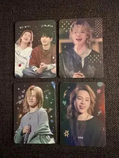 BTSブラホワニムラキドロ　トレカ♡4枚セット
