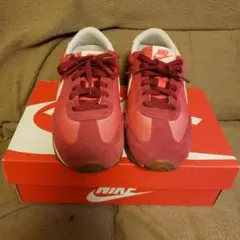 Nike 赤 スエード メッシュ スニーカー