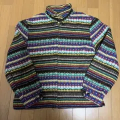 70s USA製　総柄　ウールジャケット