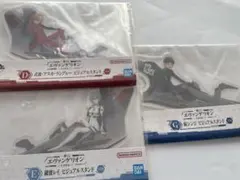 エヴァンゲリオン 一番くじ 全力疾走 アクリルスタンド アスカ 綾波レイ シンジ