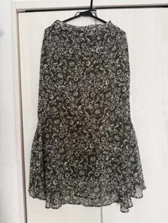 花柄フレアスカートのサムネイル