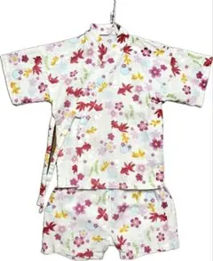 美品 ベビー 90 浴衣 甚平