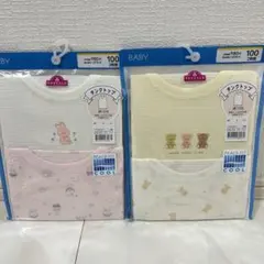 新品　タンクトップ　肌着【100】綿100% 女の子　4枚セット