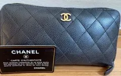 箱☆カード付】CHANEL⭐シャネル【極美品】マトラッセ Vステッチ 長 