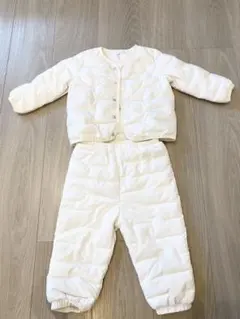 babyGAP ホワイトダウンアウターセットアップ 12-18 80サイズ