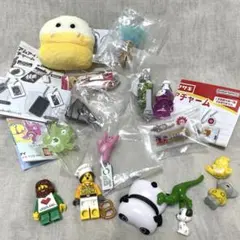 ガチャガチャ　ミニチュア　めじるし　キーホルダー　大量