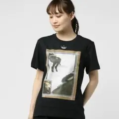 ‼️美品‼️ラスト1着‼️アディダスオリジナルス 半袖 Tシャツ FM4339 黒 S