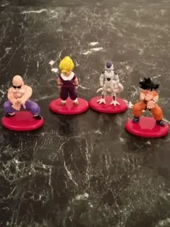 ドラゴンボールZフィギュアコレクション＆かめはめ波コレクション4個セット