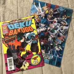 僕のヒーローアカデミア ヒロアカ展 入場特典 リーフレット　クリアファイル