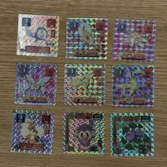 最強シール烈伝スーパーDX　9枚セット