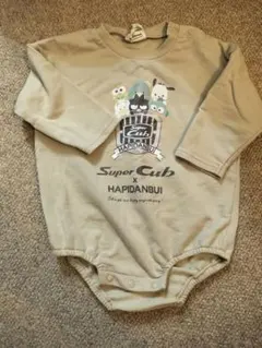 Super Cub x HAPIDANBUIロンパース 80