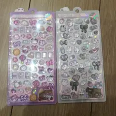 ボンボンドロップシール にーはお しろくろ ボンボン シール クーリア 正規品