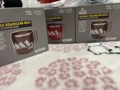 MOOMIN ダブルステンレスマグ350 タラスブルバ　3個セット