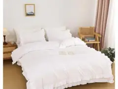 HOdo Home 布団カバー セミダブル 4点セット 掛け布団カバー ベッド
