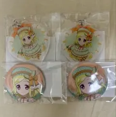 プリパラ ふわり アクスタ 缶バッジ まとめ売り 美品 【842】