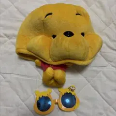 ディズニー ファンキャップ サングラス プーさん