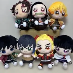 鬼滅の刃 BIGぬいぐるみ 7体セット