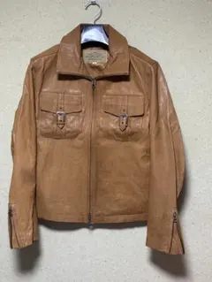 AVIREX レザージャケット M ブラウン