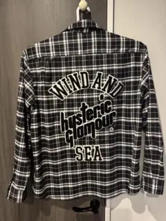 WINDANDSEA×HYSTERICGLAMOURネルシャツ