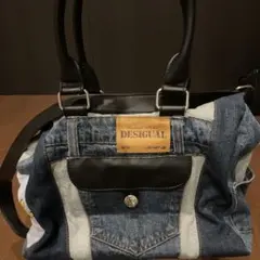 【激レア】美品　Desigual ミッキー　デニム　バックのサムネイル