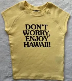 ZARA イエロー Tシャツ