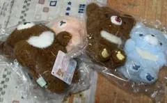 チャイロイコグマ サクラノコリスのてづくりぬいぐるみ 3個セット