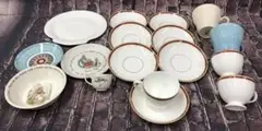 WEDGWOOD ボーンチャイナ プレート ティーカップ＆ソーサー 等 まとめ
