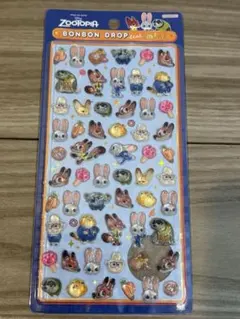 ボンボンドロップシール ズートピアmini