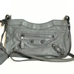 BALENCIAGA 　ジャイアントヒップ　ショルダー　237203　グレーのサムネイル