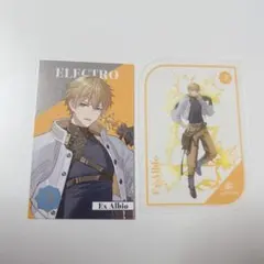 エクス・アルビオ　8th anniversary 特典クリアカード　メタルカード