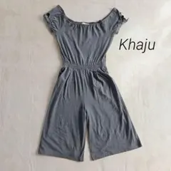 カージュ Khaju オールインワン 半袖 パンツ M相当　グレーのサムネイル