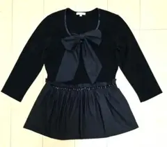 【美品】TO BE CHIC スパンコール リボン
