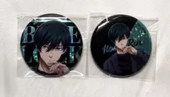 ブルーロック Theキャラ　Black outfit 缶バッジ　糸師凛
