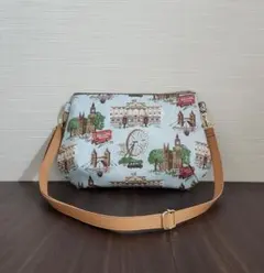 ハンドメイド キャスキッドソン ラミネート ポシェット