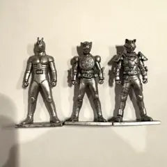 仮面ライダーゼッツ　フィギュア付きチョコスナック　フィギュア3種セット②