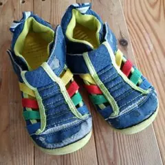 カラフルストラップサンダル　17センチ