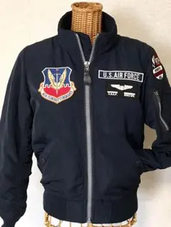 限定 AVIREX アビレックス MA-1 ブルゾン フライトジャケット L's